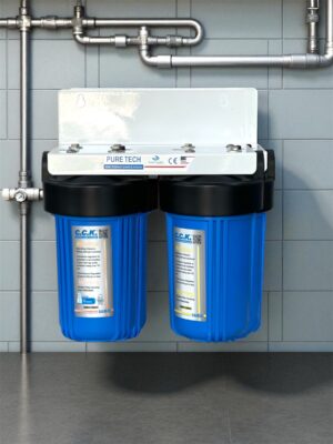 فلتر مياه مركزي – ثنائي المرحلة – حماية وتنقية أولية فلتر مياه مركزي – ثنائي المرحلة – حماية وتنقية أولية